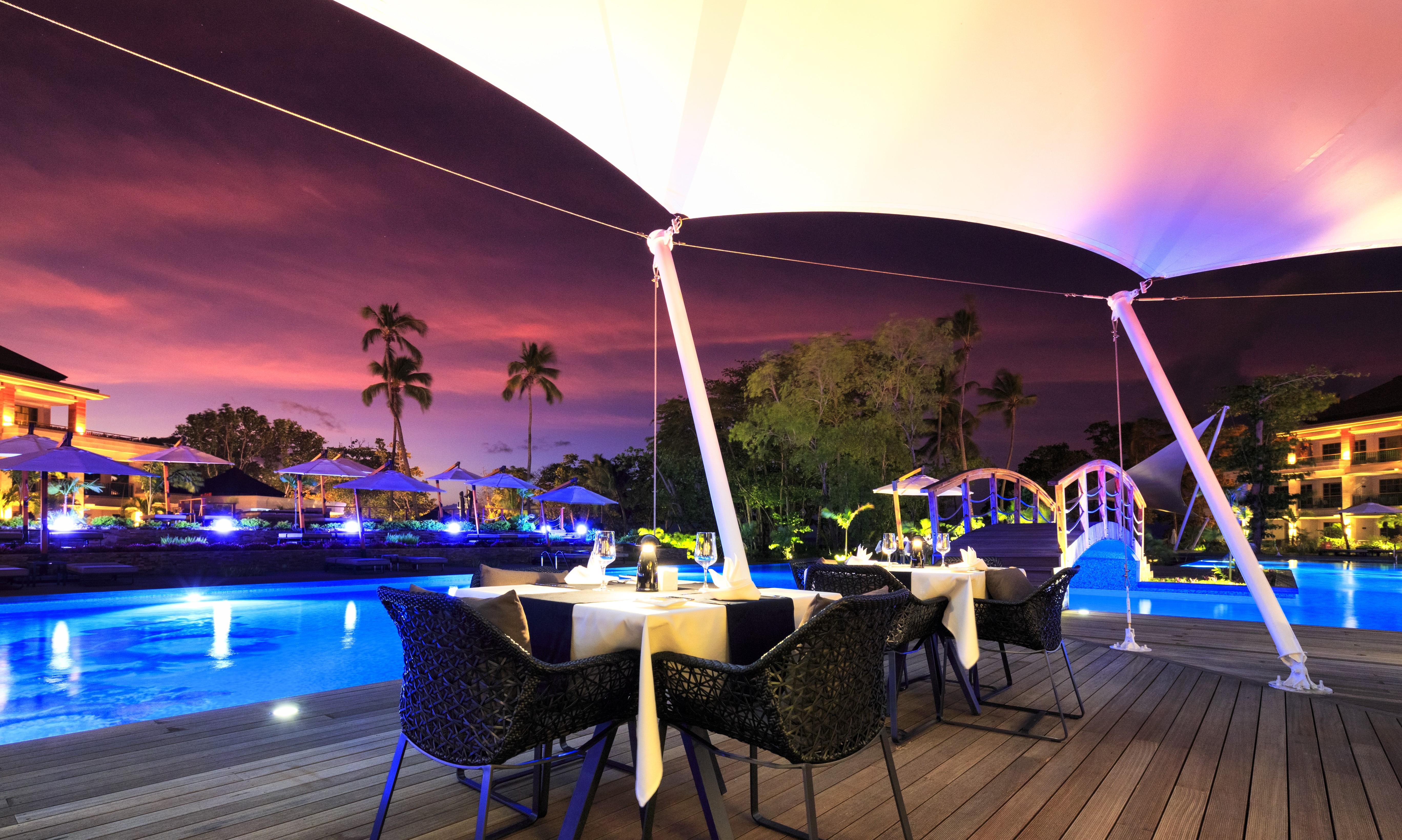 Savoy Seychelles Resort & Spa Beau Vallon  Exterior photo The Deck