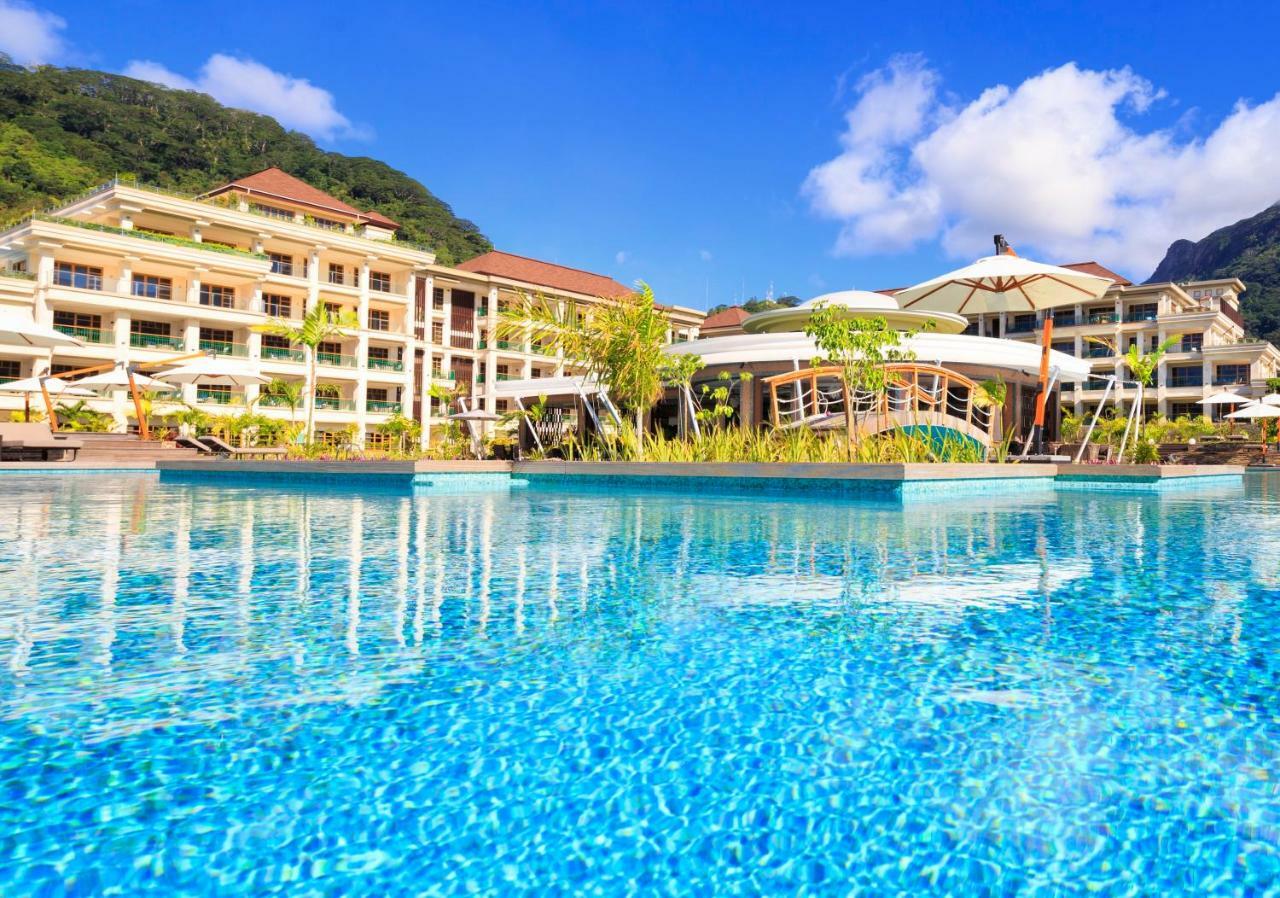 Savoy Seychelles Resort & Spa Beau Vallon  Exterior photo The swimming pool at the resort